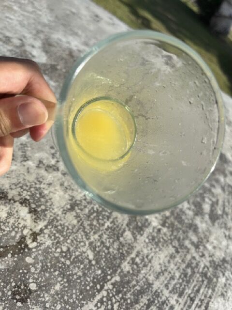 one shot drink 7UPとパッションフルーツ