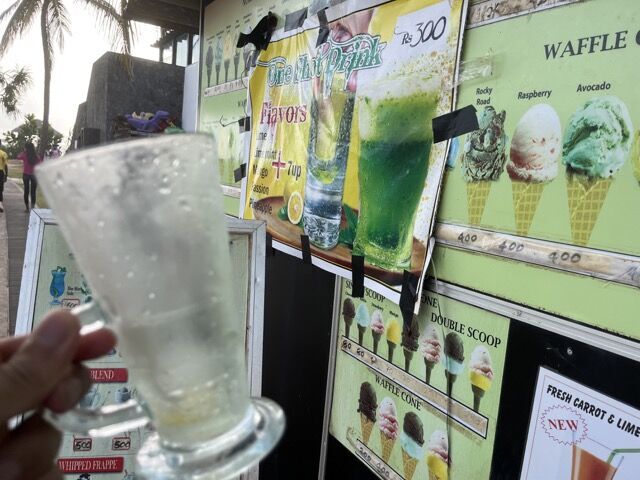 One Shot Drink Bentota Happy Ice Cream 2回目リベンジ達成 パッションフルーツ