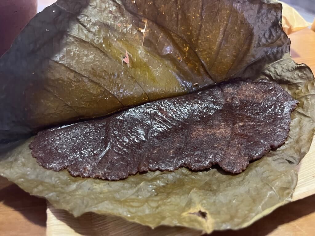 ハラパ スリランカの伝統的なお菓子の一つ Ranbath Organic Colombo4 オーガニックレストラン