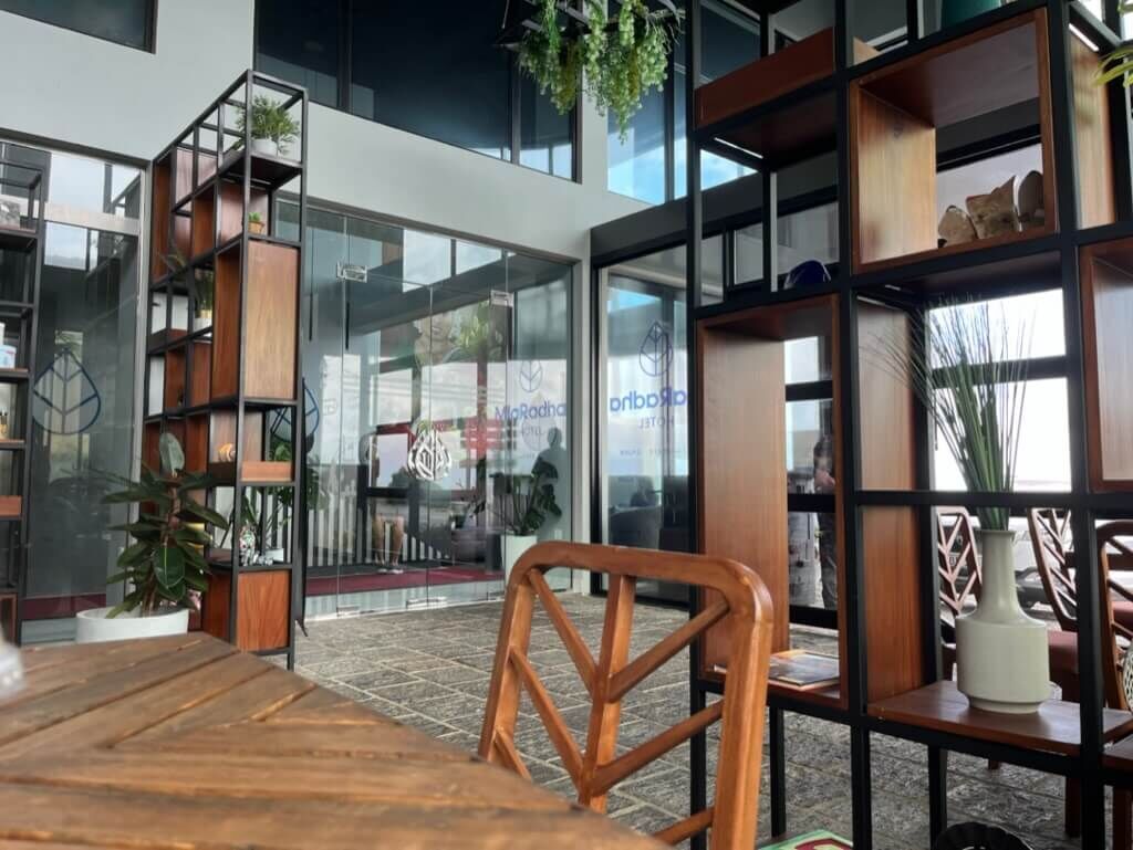 入口 A Healing Cafe Hotel MaRaDha Colombo（ホテルマラダコロンボ）