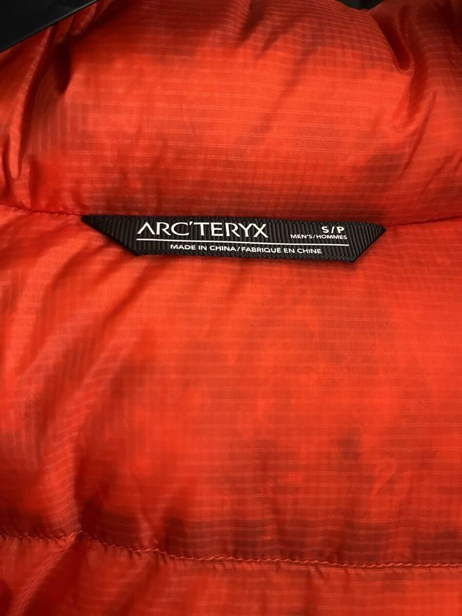 Arc'teryx 首元ラベル Sサイズ