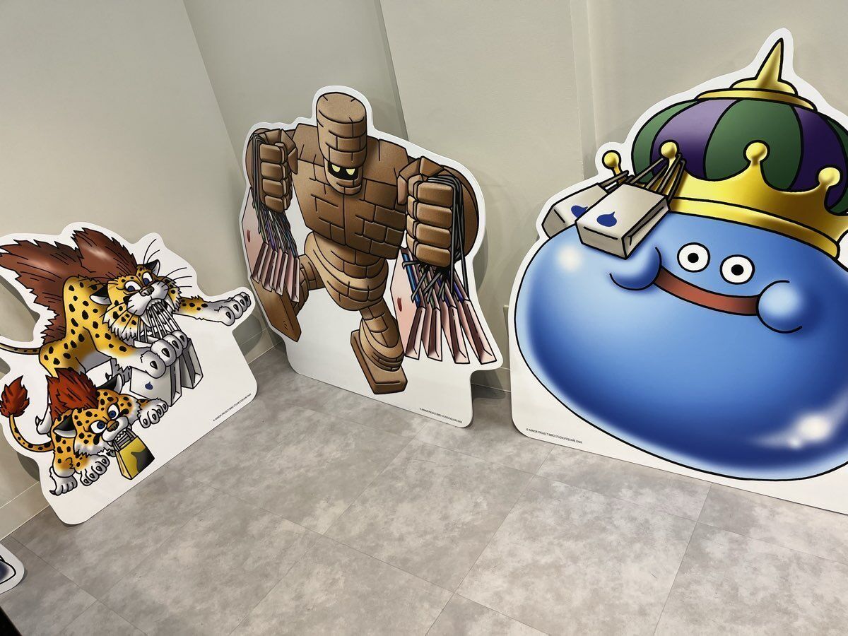 どうぐや店内 キラーパンサー ゴーレム キングスライム ショッピングバッグ