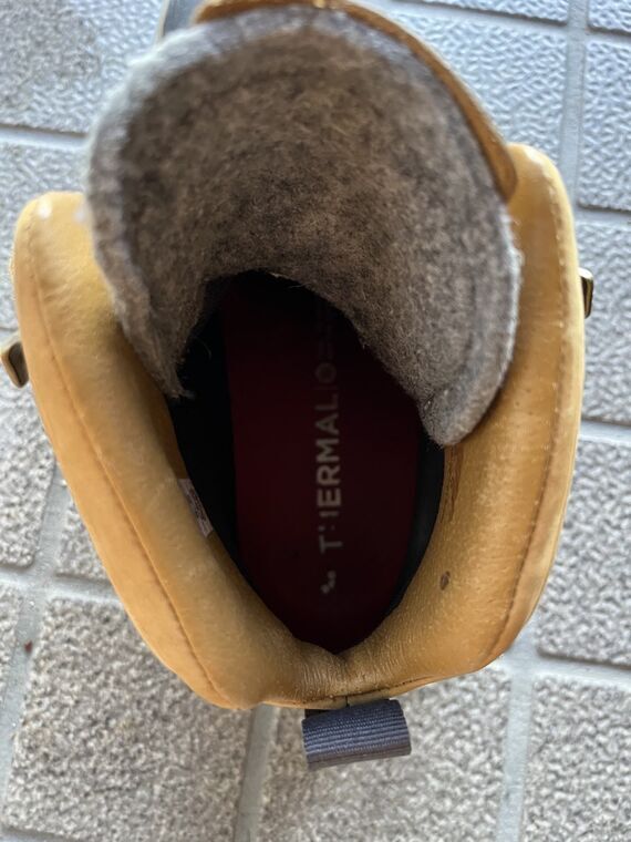 Vivobarefoot TRACKER WINTER SG 内部のサーマルインソール