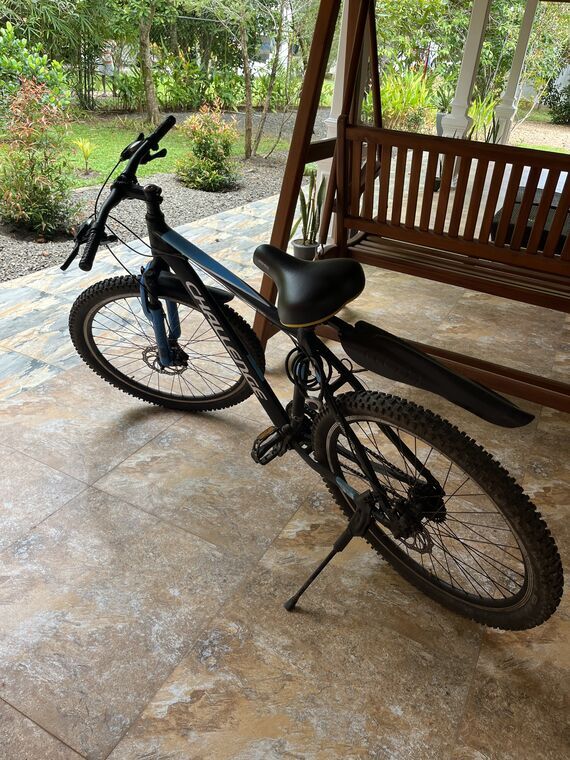 ヴィラの自転車