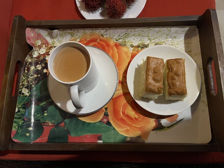 ティー&amp;ケーキのおやつセット
