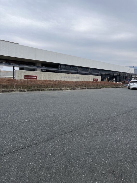 東日本大震災津波伝承館の外観 陸前高田市