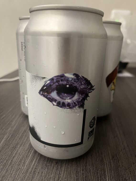 B.M.B BreweryのAmethyst Eyeのアメジストの目のデザイン缶