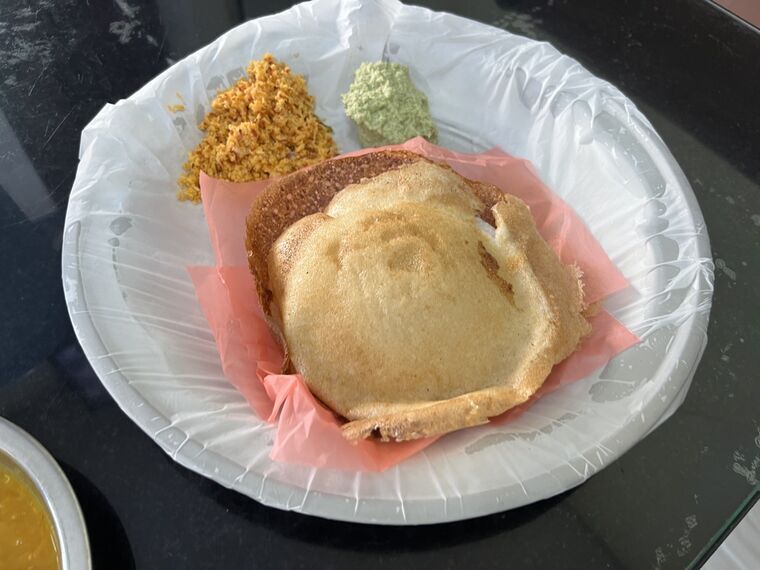 Sri Purani Vegetarian Restaurantのキリアーッパアップ