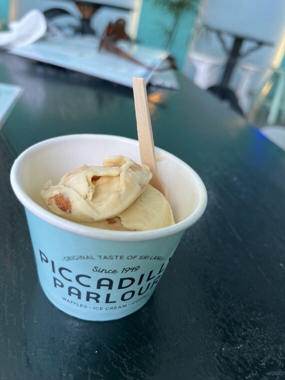 Piccadilly Parlourのバタースカッチアイスクリーム