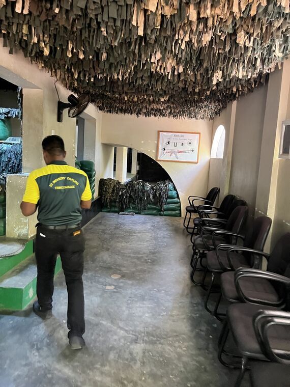 Orr's Hill Army Museum 迷彩服の部屋 大量の捕獲衣料