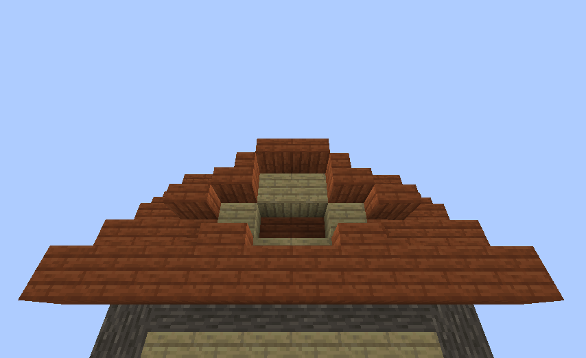 Minecraft建築レシピ 小さなアカシア屋根の家 サバイバルで作れる まふみんのゲームぶろぐ