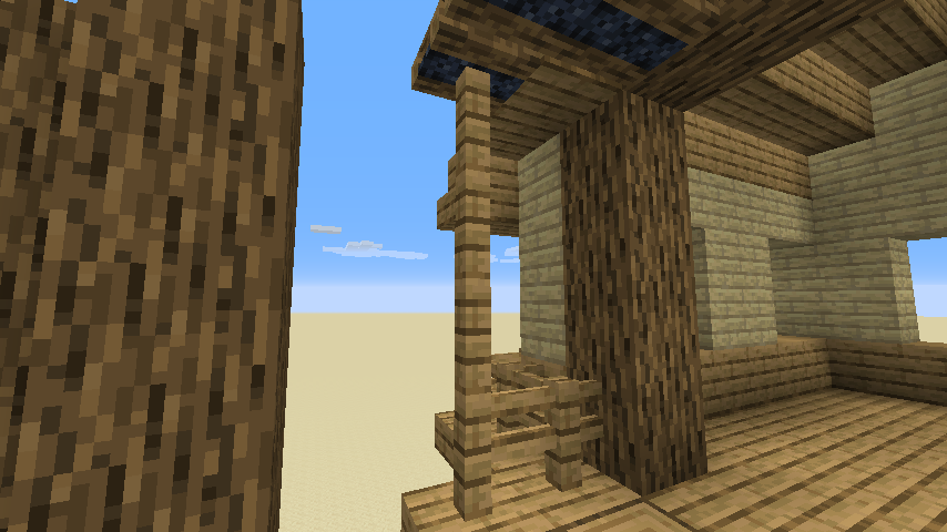 Minecraft建築レシピ ツリーハウスの作り方 サバイバルで作れる まふみんのゲームぶろぐ