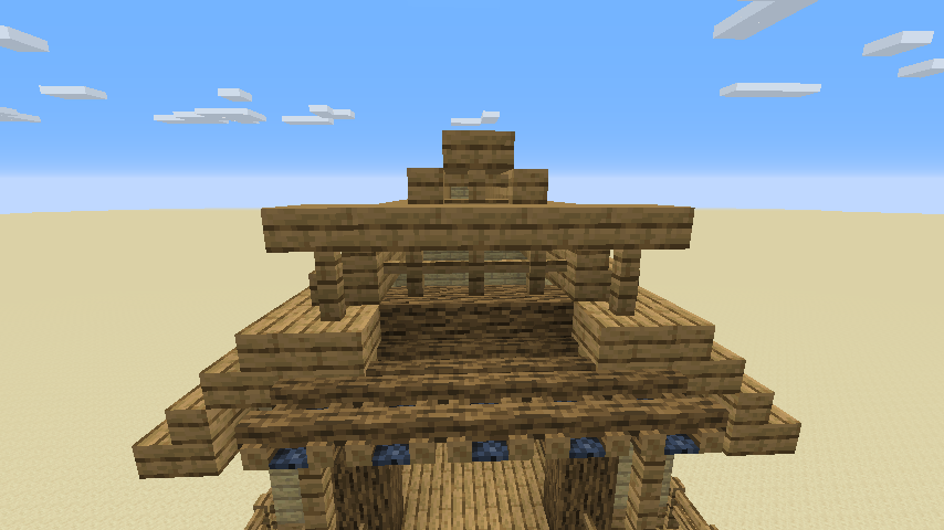 Minecraft建築レシピ ツリーハウスの作り方 サバイバルで作れる まふみんのゲームぶろぐ
