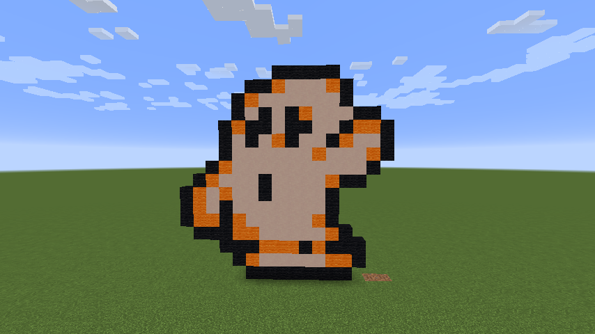 ドット絵設計図 星のカービィ 敵キャラ２ マインクラフト まふみんのゲームぶろぐ