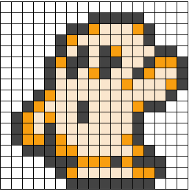 ドット絵設計図 星のカービィ 敵キャラ２ マインクラフト まふみんのゲームぶろぐ