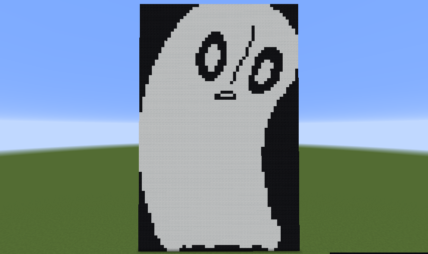 ドット絵設計図 Undertale ナプスタブルック マインクラフト まふみんのゲームぶろぐ