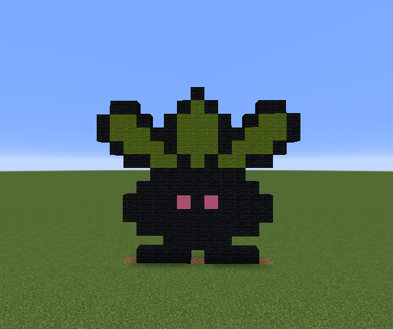 ドット絵設計図 ポケモン金 銀 クリスタル アイコン マインクラフト まふみんのゲームぶろぐ