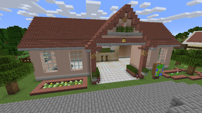Minecraft建築日記 完成 1週間でレンガ調の小さな街を作る 7日目 まふみんのゲームぶろぐ Minecraft建築日記 完成 1週間でレンガ調の小さな街を作る 7日目 まふみんのゲームぶろぐ