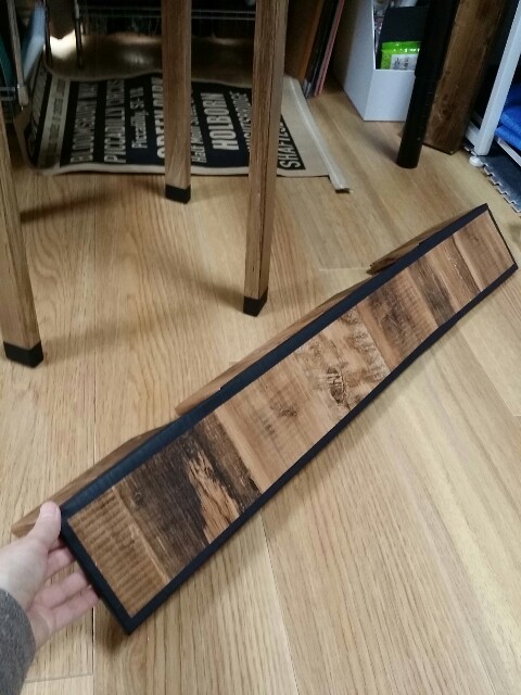 f:id:mai-19820911:20160222161509j:image セリアでカーテンレールカバーDIY