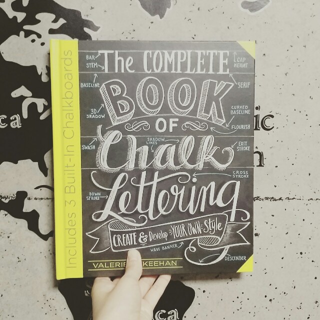 レタリングの書き方の本