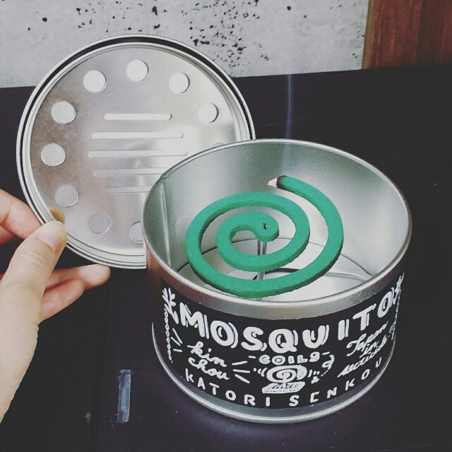 蚊取り線香立てをdiy