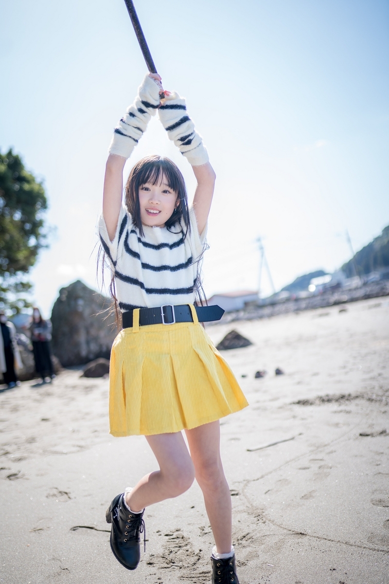 さらちゃん＠虚空蔵島ビーチ - ゆめのある子応援日記