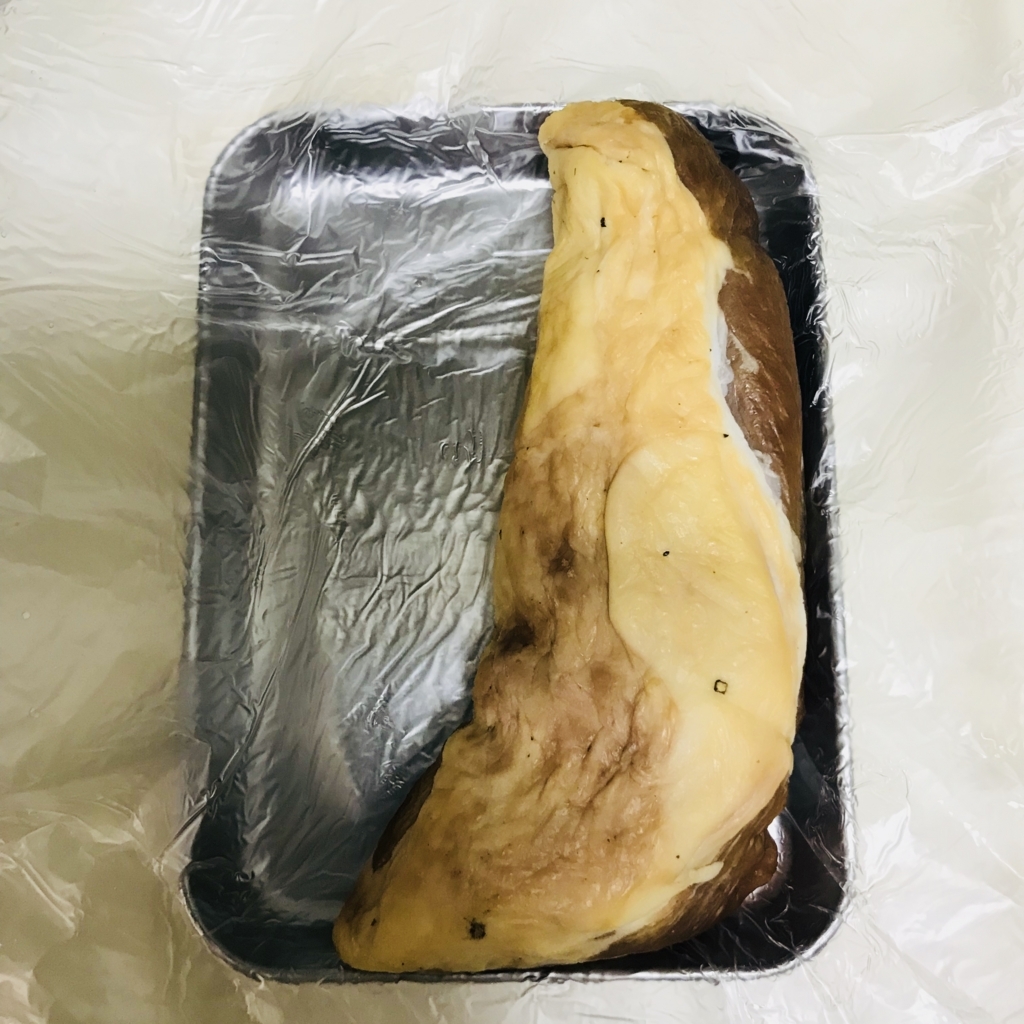 脱水される肉