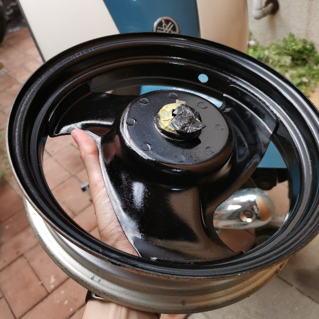 ビーノ再生計画⑨』タイヤ交換、中編 - mainte_man's diary