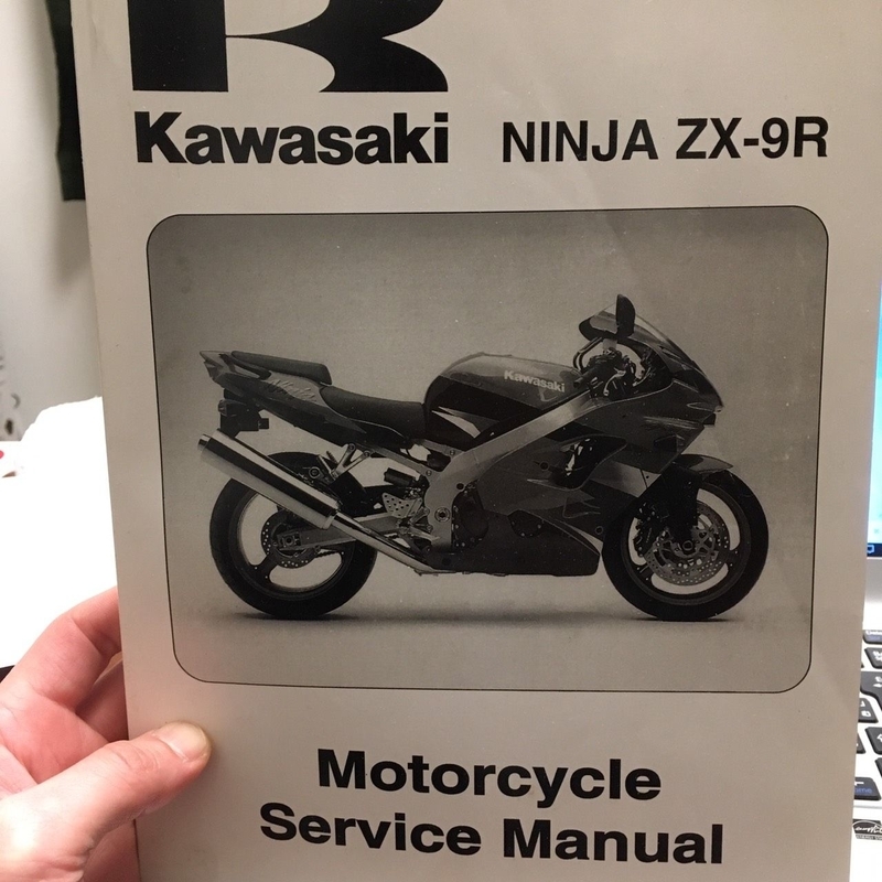 NinjaZX-9R サービスマニュアル 1版 カワサキ 正規 中古 バイク 整備書