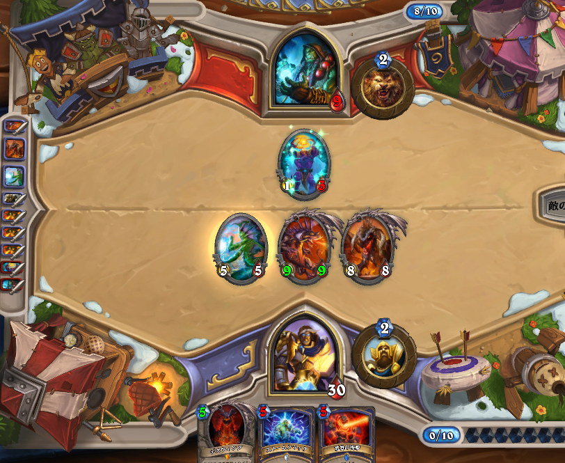 ハースストーン２８週目 太陽の泉の中心で カニゲーム攻略日記ブログ