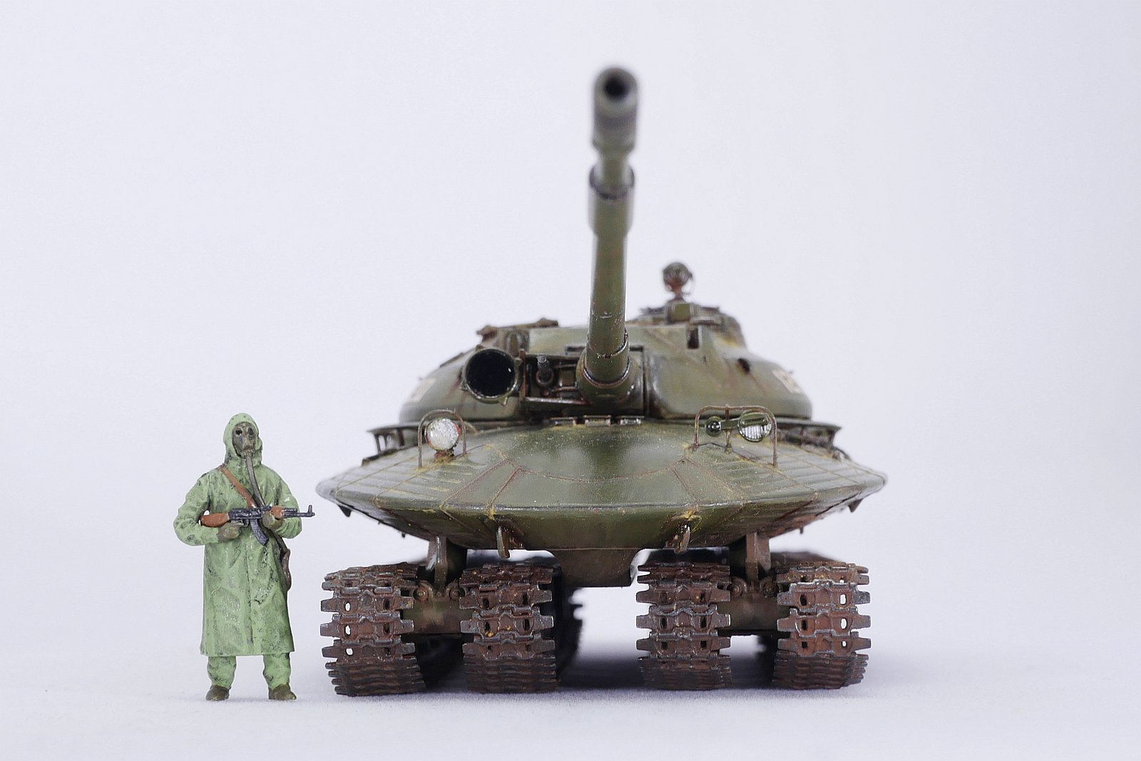 最後の重戦車】Object 279 を作る（タコム 1/72）その4 完成