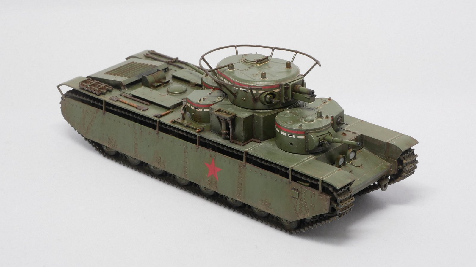 Heavy tank t-35重戦車 ソビエト T-35 重戦車 初期型 プラモデル