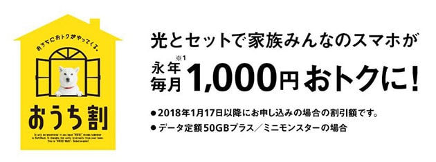 おうち割 光セット