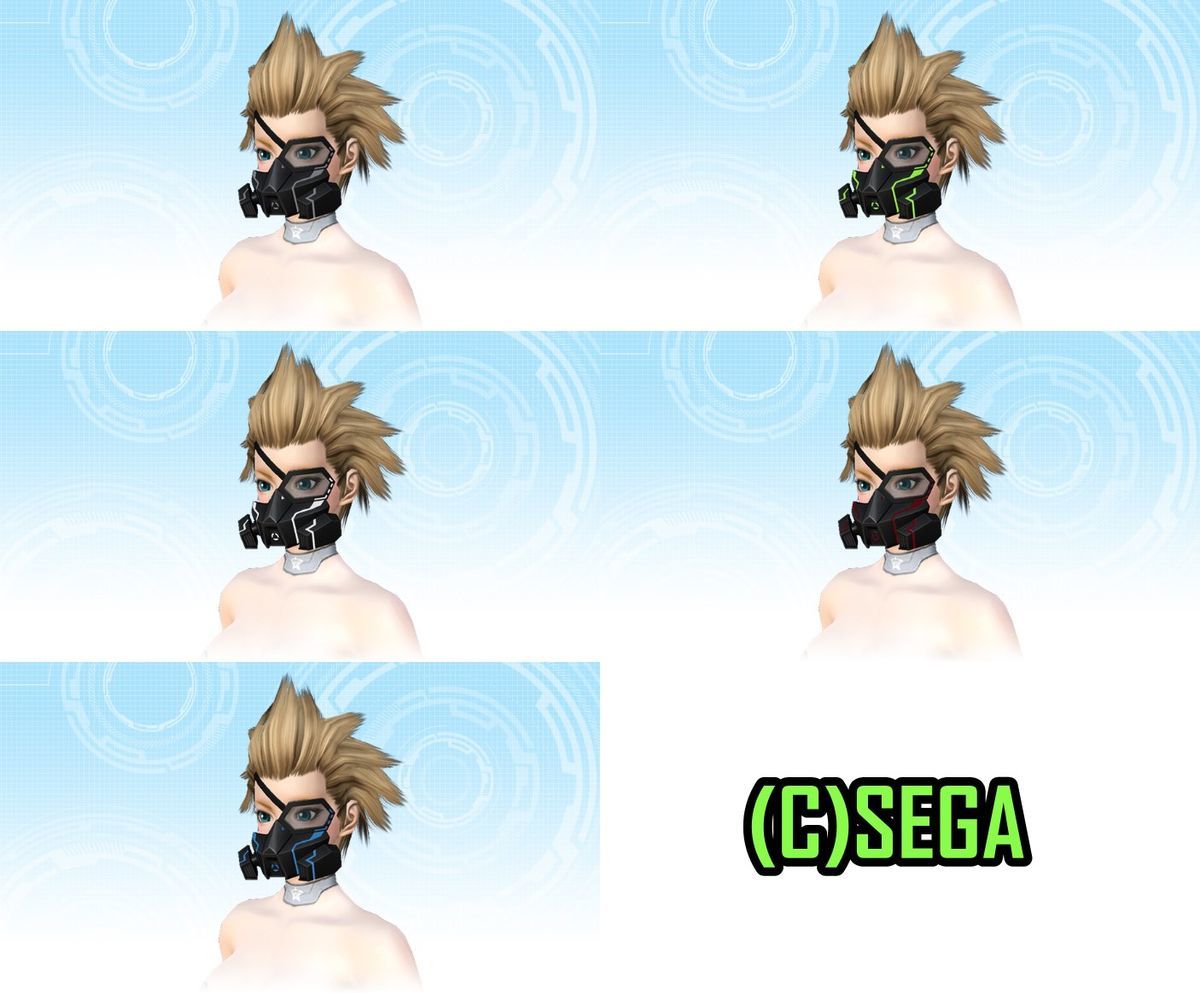 ハーフアームドマスク