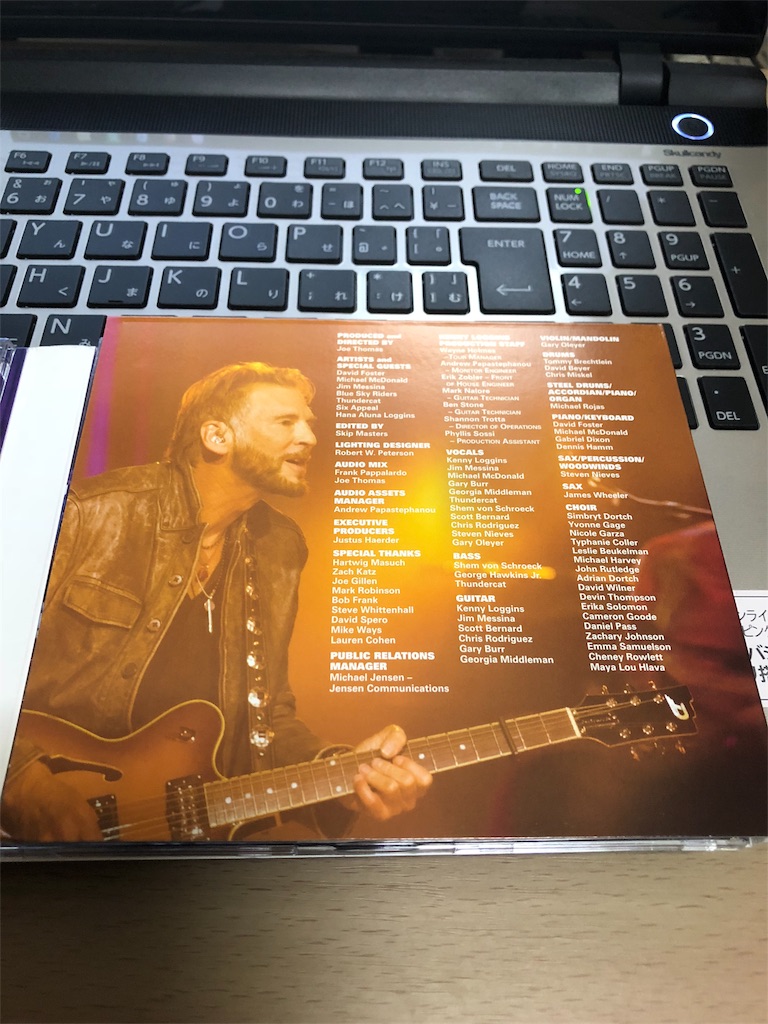 Kenny Loggins の LIVE ON SOUNDSTAGE が届いた件 つれづれ日記