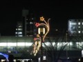 [イルミネーション]電灯部分の花のイルミネーション