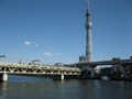 東京スカイツリー　隅田公園　東武30000系上り