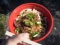 牛すじ煮込み手打ちうどん