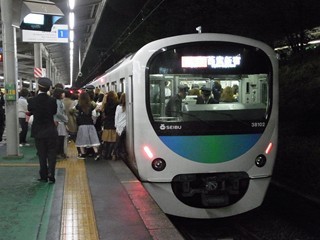 西武30000系38102F[急行|西武新宿]