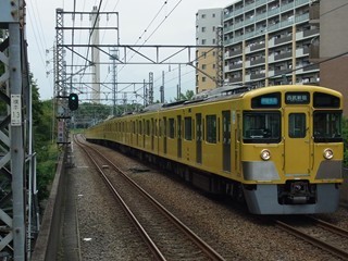 西武2000N系4R+6R[拝島快速|西武新宿]