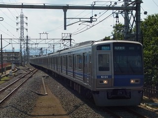 西武6000系6101F[拝島快速|西武新宿]