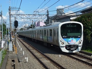 西武30000系30111F[各停|拝島](川越市制90周年HM)