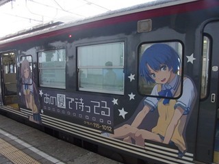 しなの鉄道115系S2編成　柑菜ちゃんアップ