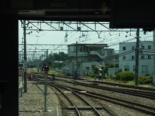 南入曽基地構内から信号場へ