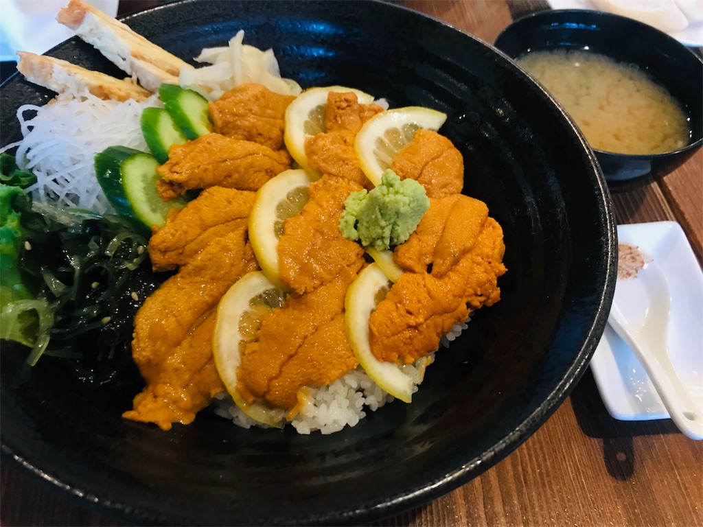カリフォルニアで絶品うに体験＠Miyabi Uni, Torrance - それでも