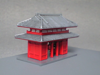 フジミ 浅草寺 完成 - 日々常々悪戦苦闘 本に模型にゲームにいろいろと
