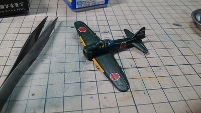 ミツワモデル 1/144 三菱零式艦上戦闘機52型 制作 - 日々常々悪戦苦闘