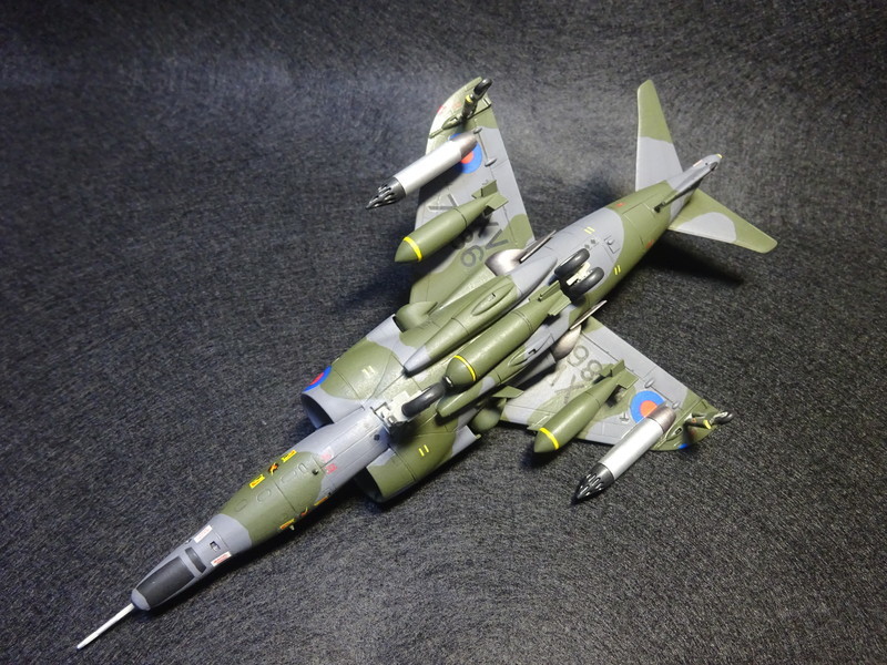 ハセガワ 1/72 ハリアー GR Mk.3 駐西独イギリス空軍第4飛行隊 ハセガワ 1/72 ハリアー GR Mk.3 駐西独イギリス空軍第4飛行隊
