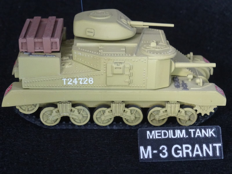 ハセガワ 1/72 M3グラントMk.1中戦車 1Dayモデリング 完成 ハセガワ 1/72 M3グラントMk.1中戦車 1Dayモデリング 完成