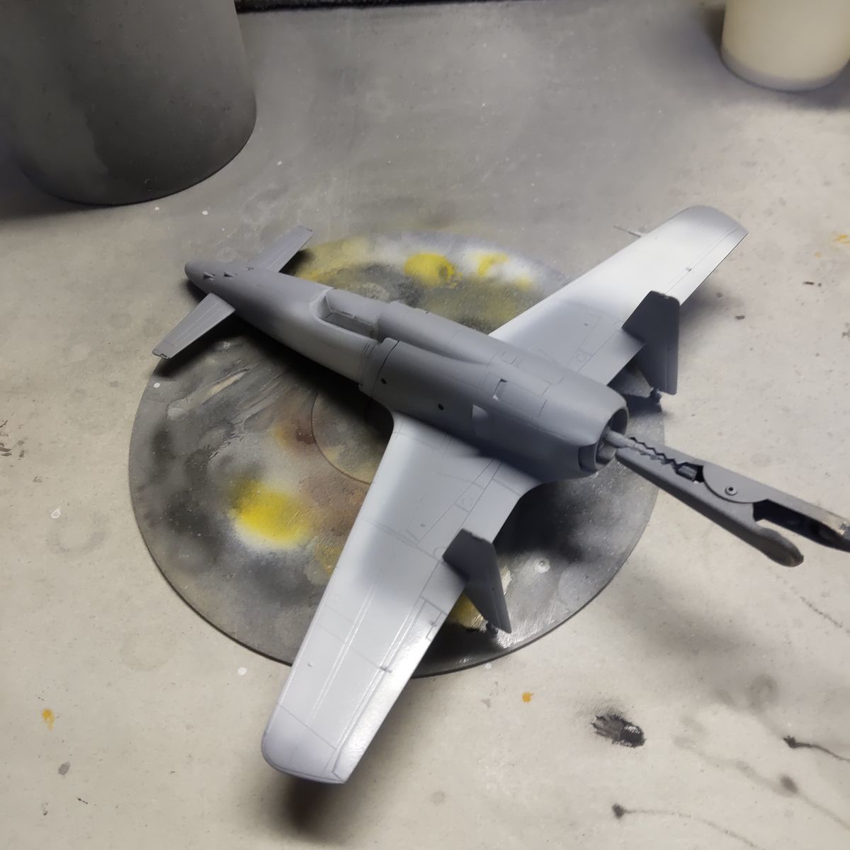 ハセガワ 1/72 九州 J7W1 十八試 局地戦闘機 震電 制作 20 塗装
